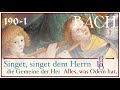 Bach - Singet dem Herrn ein neues Lied (BWV 190/1) - Animation