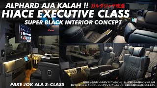 MODIF HIACE SUPER PREMIUM !! PENUH FASILITAS KELAS ATAS