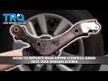 How to Replace Rear Upper Control Arms 2012-2018 Nissan Altima