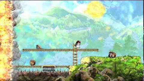 Braid mod Modyssee, world 1-1