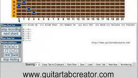 Adding Chords on Guitar Tab Creator (depreciated new video in description )