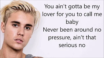 Justin Bieber - Company (Lyrics)