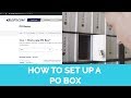 How To Set Up A PO Box