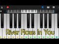 River Flows In You Yiruma Easy Piano Tutorial Perfect Piano Mobile