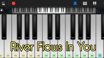 River Flows In You - Yiruma | Easy Piano Tutorial | Perfect Piano Mobile