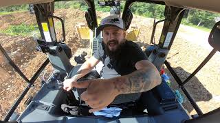 New Caterpillar D4 Crawler Tractor Cab View