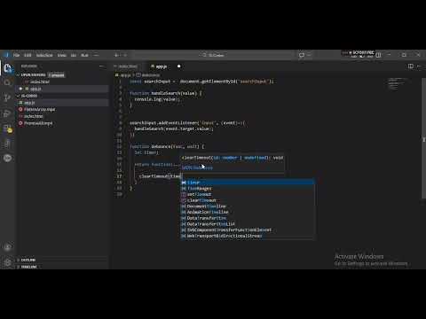 Debounce Function in JavaScript | Complete Implementation + Explanation 🚀