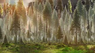 Royalty Free Parallax video (Forest, paper cut out style)
