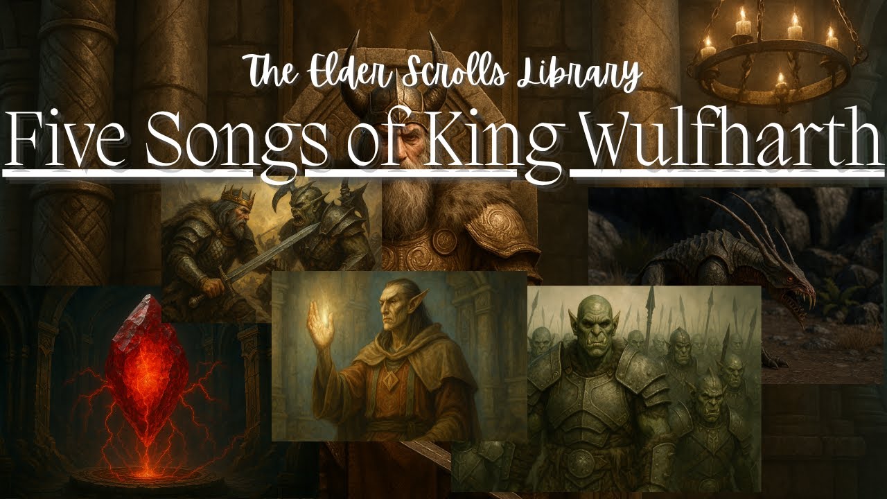 Five Songs Of King Wulfharth │ The Elder Scrolls Book Lore
