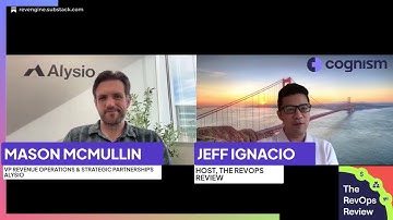 🎙️ The RevOps Review w/ Mason McMullin, VP of Revenue Operations at Alysio.ai