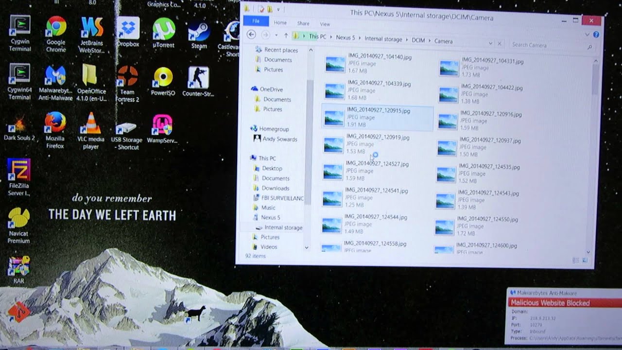 How To Transfer Files & Pictures From Nexus 5 & Android Smartphones To PC Tutorial