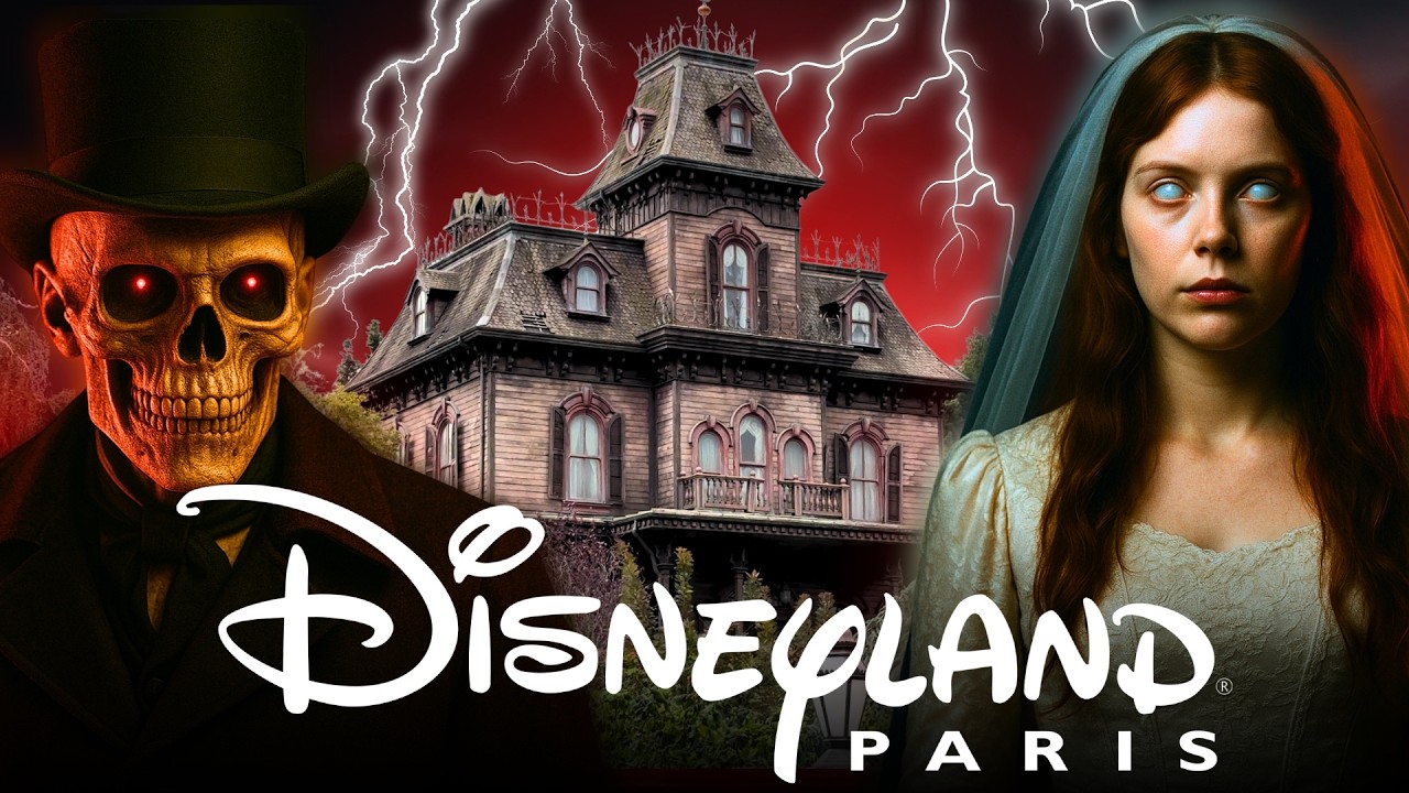 La TERRIFIANTE HISTOIRE du MANOIR HANTÉ de DISNEYLAND PARIS (Phantom Manor)
