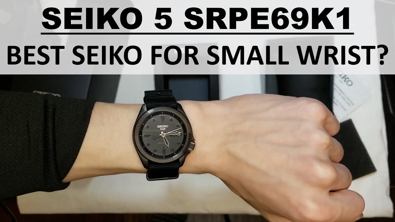 Seiko 5 SPRE69 | Does it fit small wrists? - YouTube
