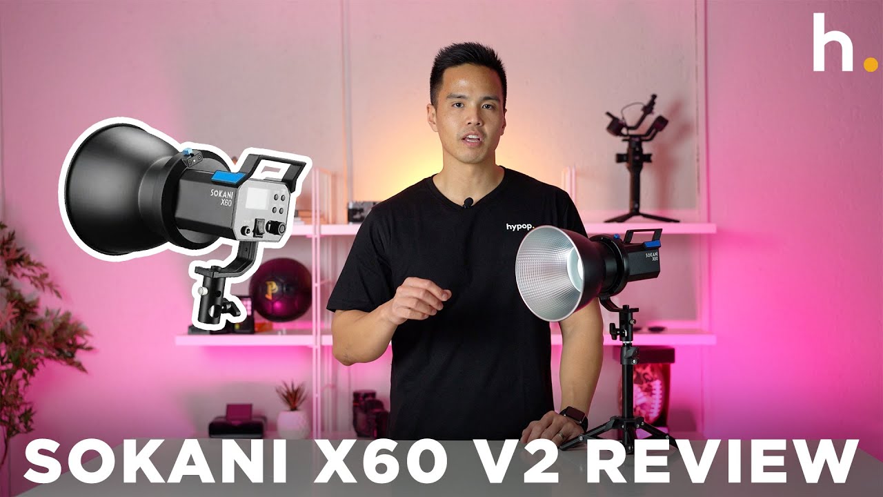 Sokani X60 V2 Portable COB LED Studio Light | Unboxing and