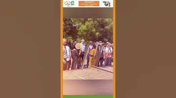 Delegates visit Adalaj Ni Vav after deliberations on the 1st day of ECSWG Meet in Gandhinagar