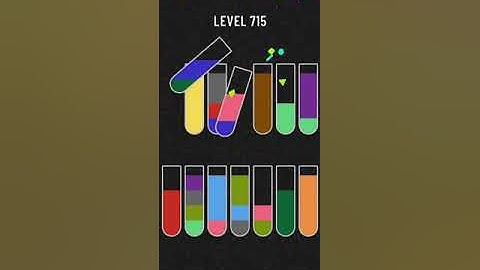 water sort puzzle - level 715
