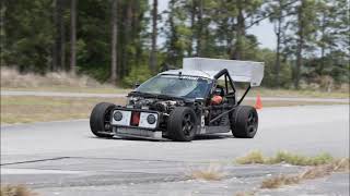 LS1-KART: C5 vette kart autocross with Jax Solo at The FIRM