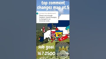 Top comment changes Europe pt.5 #eurovision #mapper #europeanhistory #history #countrys #mapping