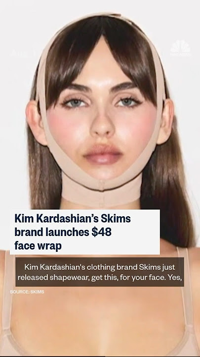 Kim Kardashian's Skims brand launches $48 face wrap