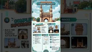 #charminar One of the Tourist places of Hyderabad🗾🗺️🕌