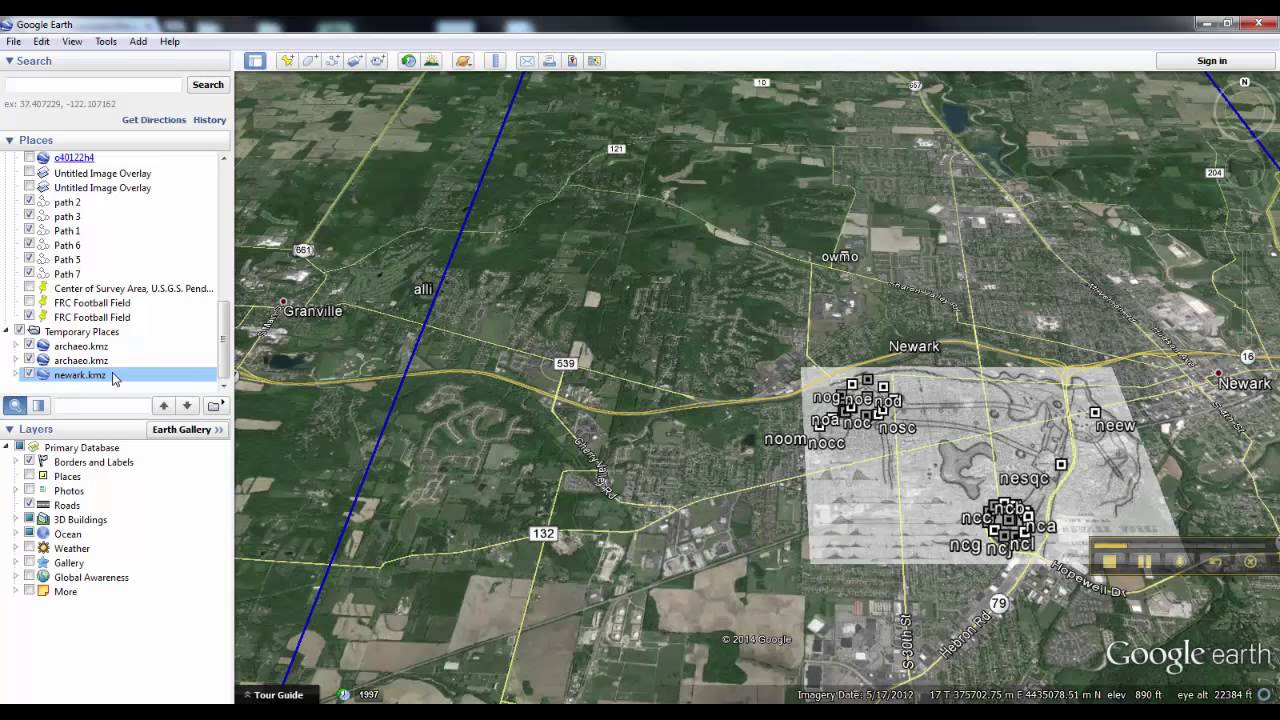 google earth kmz files download