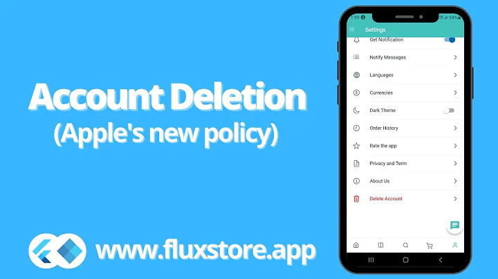 Apple’s new policy - Account Deletion (Flutter E-Commerce App) - DayDayNews