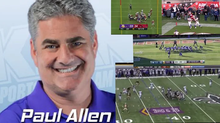 Minnesota Vikings Announcer (Paul Allen) Funniest ...