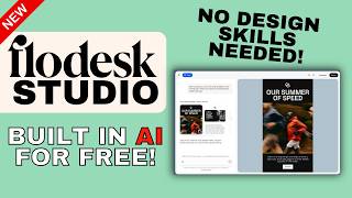 Flodesk Studio Walkthrough: Design Beautiful Emails Without a Designer
