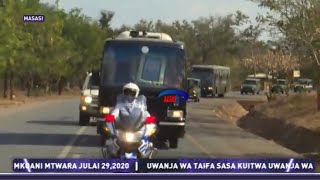 LIVE: SAFARI YA MWILI WA MAREHEMU MKAPA KUELEKEA LUPASO - AZAM TV 28/07/2020