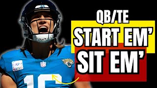 Quarterbacks & Tight Ends You MUST START or SIT In Week 16 of Fantasy Football! (Every Matchup)
