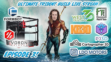 Building a Voron Trident 3D Printer - Upgraded Formbot Pro Kit Assembly: Episode 3