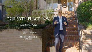 Matt Cheney Presents: 2210 39th Place, NW, Washington, DC 20007