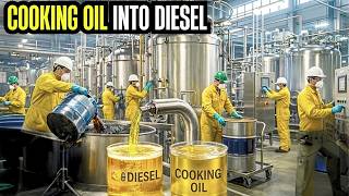 They Turned Used Cooking Oil Into DIESEL (The Process Is Insane!)