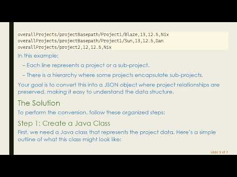 How to Convert CSV to JSON in Java