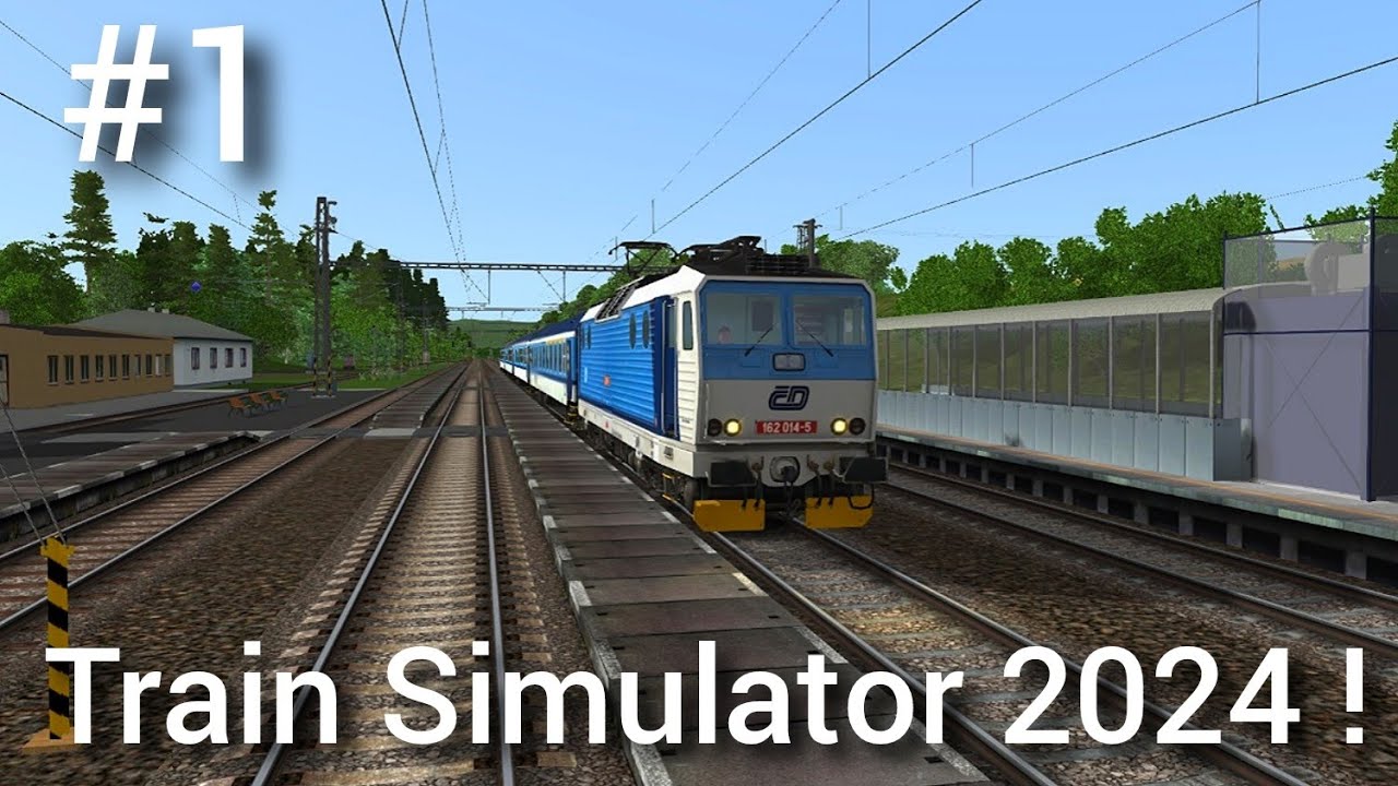 Train Simulator 2024 Projížďka s Pershingem !