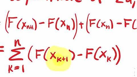 5.4.2 Proof Of The Fundamental Theorem Of Calculus Part 2 (Via Mean Value Theorem)