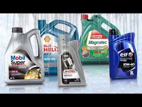 Oil 10W40 Test Cold -30 ° C 10W40 Mobil, Castrol 10W40, 10W40 Shell, Elf 10W40, 10W40 Lotos