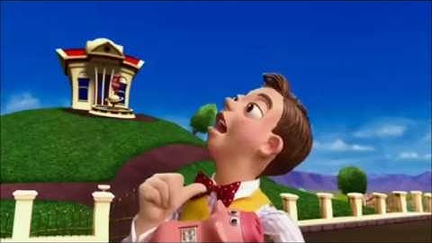 All LazyTown Songs but only the word mine
