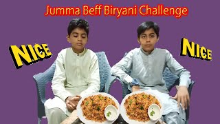 Jumma Wale Din Jumma Beef Biryani Challenge From Vlogs With Shayan 2021 Full Watch