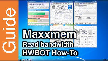 How to submit with Maxxmem Read Bandwidth at HWBOT