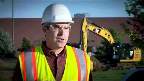 Cat® 320E L Medium Excavator Makes "Huge" Impression