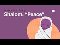 Shalom - Peace
