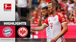 Kane Strikes Twice! | FC Bayern München - Eintracht Frankfurt 2-1 | Highlights | Matchday 31 - BULI