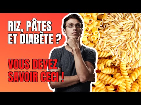 Vidéo: Les diabétiques doivent-ils manger des pâtes ?