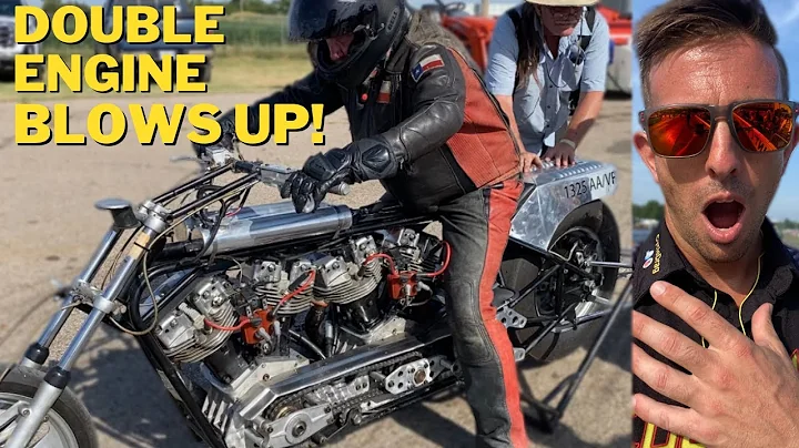 This Is Why They DONT Make DOUBLE ENGINE Drag Bike...