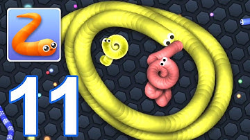 Slither.io - Gameplay Walkthrough (iOS, Android) Part-11