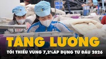 Chốt đề xuất tăng lương tối thiểu vùng 7,2% áp dụng từ đầu năm 2026