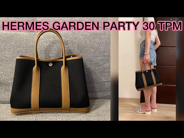 Hermes Garden Party 30 in Gold  Hermes garden party, Hermes