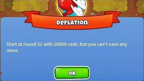 Is Round 100 on Deflation Mode Possible Anymore? (Bloons TD 6)