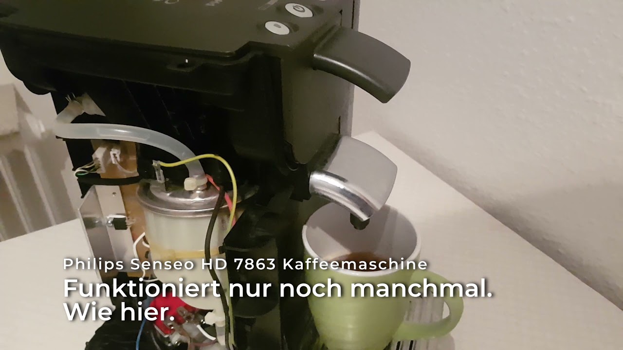 Senseo Kaffeemaschine Deckel Geht Nicht Auf Senseo Kaffeemaschine funktioniert mal, dann wieder nicht - YouTube